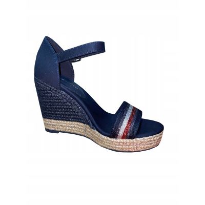 2. Sandały Tommy Hilfiger Grosgrain High Wedge Sandal W FW0FW05254