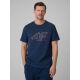 T-shirt regular z nadrukiem męski 4F 4FRSS26TTSHM3989-10S