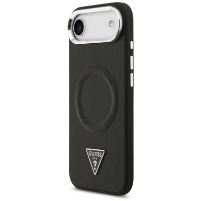 2. Etui Guess Triangle Logo MagSafe na iPhone Air - czarne