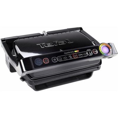 Grill elektryczny Tefal OptiGrill+ GC 714834  (Forma do pieczenia; składany; 2000W; kolor czarny)