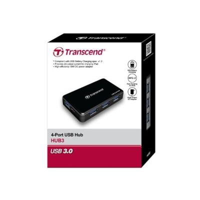 2. HUB I / O USB3 4PORT TS-HUB3K TRANSCEND