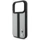 6. Etui BMW M Perforated Stripe Logo MagSafe na iPhone 17 Pro - szare