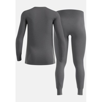 10. Komplet bielizny damskiej Odlo Set ACTIVE WARM ECO Special Set roz. S Szary