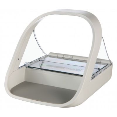 3. SureFlap MPF001 karmnik / pojnik dla psa lub kota Plastik Biały Pies Automatyczne karmidło dla zwierząt