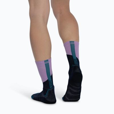 3. Skarpetki Buff MERINO MW CREW SOCKS MWC1 ORCHID L