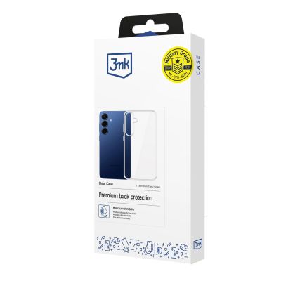 4. Etui 3mk Clear Case na Samsung Galaxy S25 FE - przezroczyste