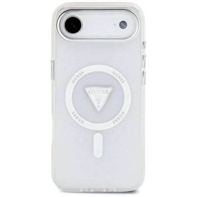 2. Etui Guess IML Gradient Triangle Logo MagSafe na iPhone Air - przezroczyste