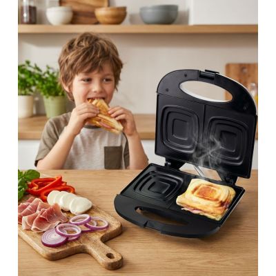 11. Opiekacz do kanapek Esperanza Pizzaiola TKT005K (700W; kolor czarny)