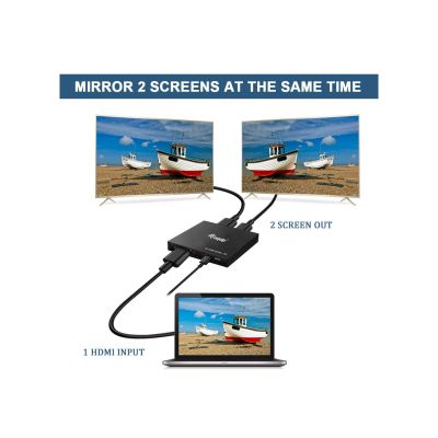 5. Equip 332715 rozgałęziacz telewizyjny HDMI 2x HDMI