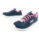8. Skechers Graceful-Get buty damskie sportowe wygodne lekkie oddychające granatowe