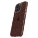 9. Etui Spigen Liquid Crystal Glitter na iPhone 15 Pro Max - różowo-przezroczyste