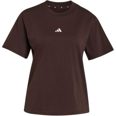 2. Koszulka damska adidas Essentials Small Logo brązowa KX0795