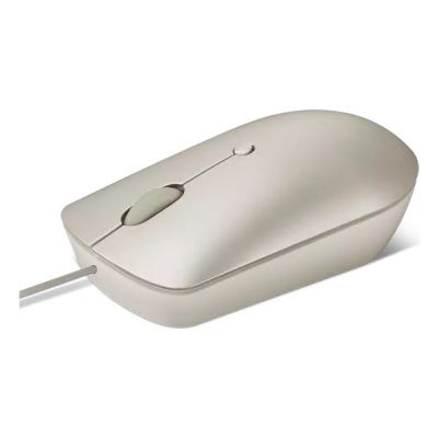 4. Lenovo 540 USB-C Wired Compact Mouse Sand GY51D20879