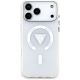 3. Etui Guess IML Gradient Triangle Logo MagSafe na iPhone 18 Pro Max / 17 Pro Max - przezroczyste