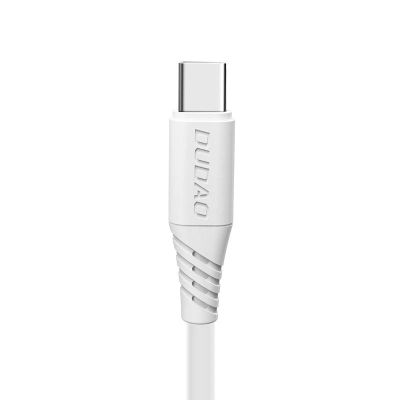 2. Dudao przewód kabel USB / USB Typ C 5A 2m biały (L2T 2m white)