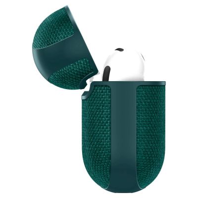 4. Etui Spigen Urban Fit na AirPods 4 - zielone