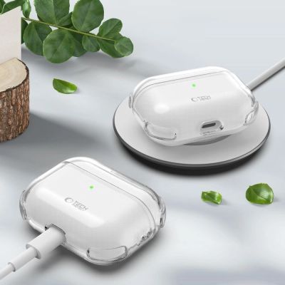 8. Etui Tech-Protect Bounce na AirPods Pro 3 - przezroczyste