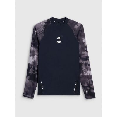 7. Longsleeve do pływania i sportów wodnych z filtrem UPF50+ męski 4F 4FRSS26TFWLM004-20S