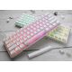 10. Ducky One 3 Mini Pure White klawiatura Gaming USB Niemiecki Biały