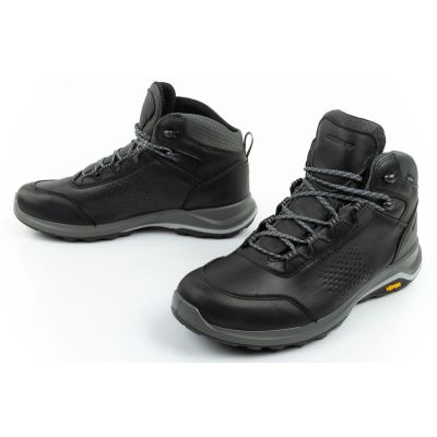 8. Grisport buty męskie trekkingowe Nero avon SPO-TEX skórzane czarne