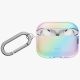 2. Etui UNIQ Iridescia Hang Case na AirPods Pro 3 - przezroczysto-wielokolorowe