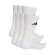 2. Skarpety adidas Cushioned Crew Essentials 6p białe KE5498