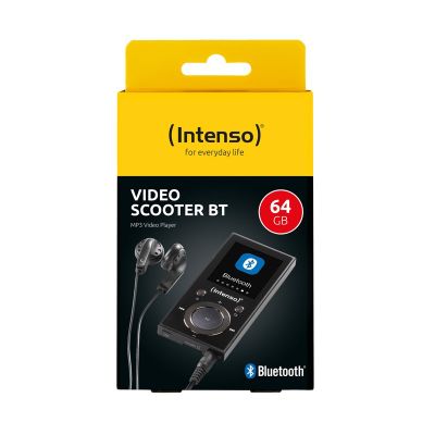 3. Intenso 3717490 odtwarzacz MP3/MP4 Odtwarzacz MP4 64 GB Czarny