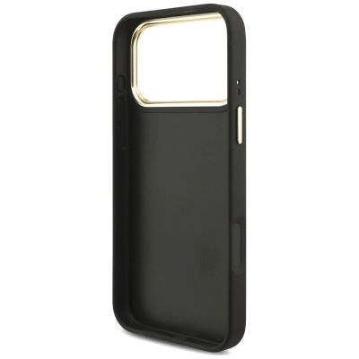 7. Etui Guess 4G Big 4G Classic Logo Big Strap Metal Buttons na iPhone 18 Pro / 17 Pro - czarne