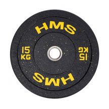 Talerz olimpijski HMS YELLOW BUMPER 15 kg HTBR15 