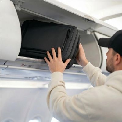 12. Plecak Tech-Protect Defender S50 do Ryanair & Wizzar, na laptopa 20L - czarny