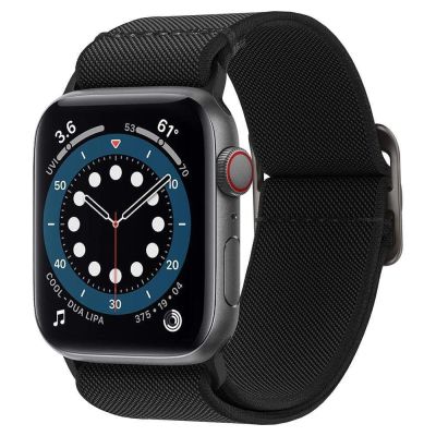 10. Pasek Spigen Fit Lite na Apple Watch 38 / 40 / 41 mm - czarny