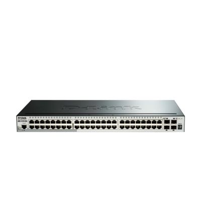 4. D-Link DGS 1250-52X - Przełącznik - Inteligentny - 48 x+ 4 10 Gigabit SFP+ - Przełącznik - Światłowód
