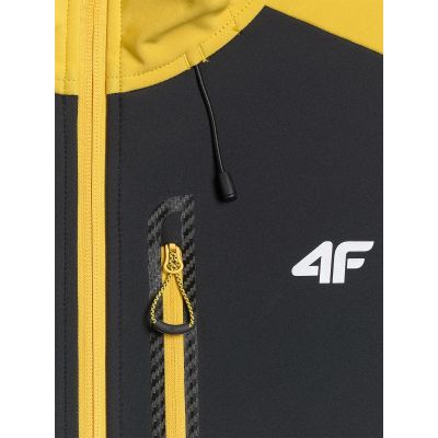 7. Kurtka softshell wiatroodporna membrana 8000 męska 4F 4FRAW25TSOFM506-71S