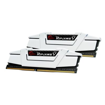 2. G.SKILL RIPJAWSV DDR4 2X16GB 3600MHZ CL16 XMP2 WHITE F4-3600C16D-32GVWC