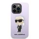 3. Etui Karl Lagerfeld KLHCP14LSNIKBCU iPhone 14 Pro - fioletowe