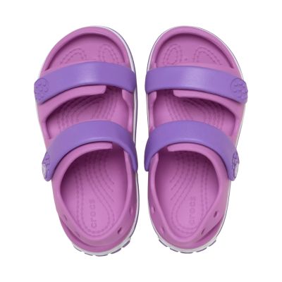 4. Sandały dla dzieci Crocs Crocband Cruiser fioletowe 209424 6WQ
