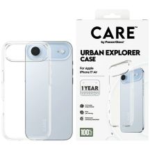 Etui CARE by PanzerGlass Flagship Urban Explorer w. Clear Frame na iPhone Air - przezroczyste