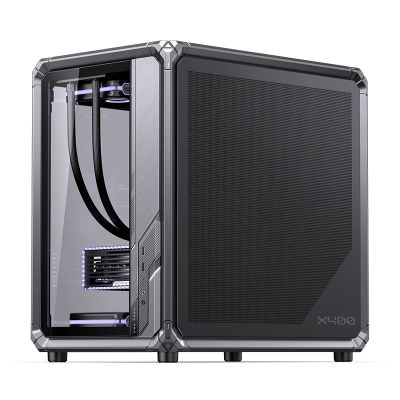 55. Jonsbo X400 Pro PC-Gehäuse, Midi-Tower, ATX, Tempered Glass - grau