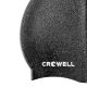 4. Czepek pływacki silikonowy Crowell Recycling Pearl czarny kol.1