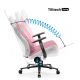 6. Fotel gamingowy DIABLO X-GAMER różowo-biały