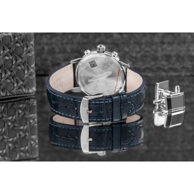 7. Zegarek Męski ZEPPELIN LZ14 Marine Chronograph 8888-3 + BOX