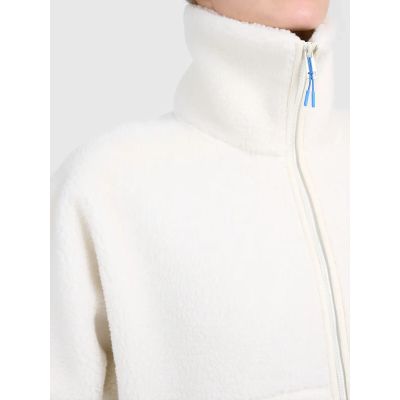 10. Polar sherpa loose ze stójką damski 4F 4FWAW26TFLEF463-11S