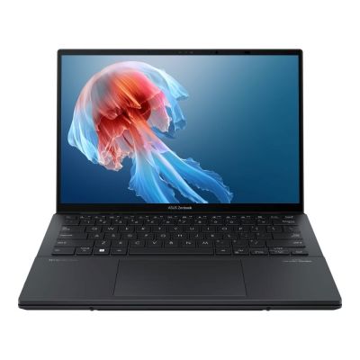 2. ASUS Zenbook Duo UX8406CA-QL121W Ultra 7 255H 2x14.0"OLED FHD Touch 60Hz 400nits 32GB LPDDR5X SSD1TB Glossy Intel Arc Graphics WLAN+BT Cam1080p 75WHrs Win11 Inkwell Gray