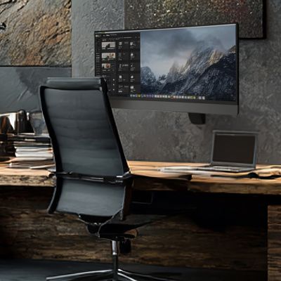 3. Uchwyt ścienny do telewizora Maclean MC-503B (Obrotowy, ścienne, Uchylny; 23" - 42"; max. 30kg)