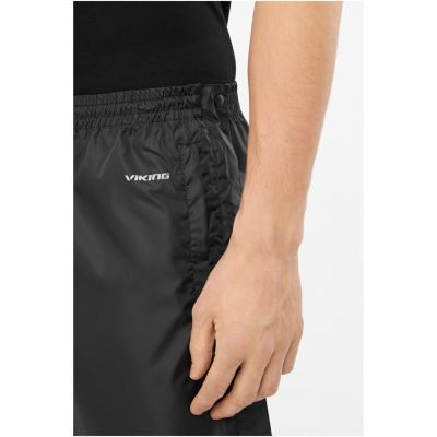 Spodnie męskie VIKING Rainier Full Zip Man czarne   XXXL