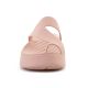 2. CROCS GETAWAY PLATFORM TOE LOOP W PINK CARAMEL 210834-7AF