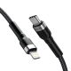 2. Kabel Wozinsky WNBCL1 Lightning / USB-C PD 30W 1 m - czarny
