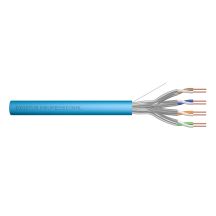Kabel instalacyjny DIGITUS kat.6A, U/FTP, B2ca, AWG 23/1, LSOH, 500m, niebieski, szpula