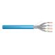Kabel instalacyjny DIGITUS kat.6A, U/FTP, B2ca, AWG 23/1, LSOH, 500m, niebieski, szpula