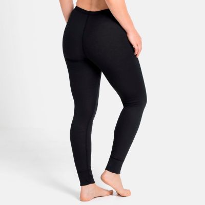 2. Spodnie termiczne damskie Odlo BL BOTTOM long ACTIVE WARM ECO legginsy odprowadzające wilgoć (159121/15000)